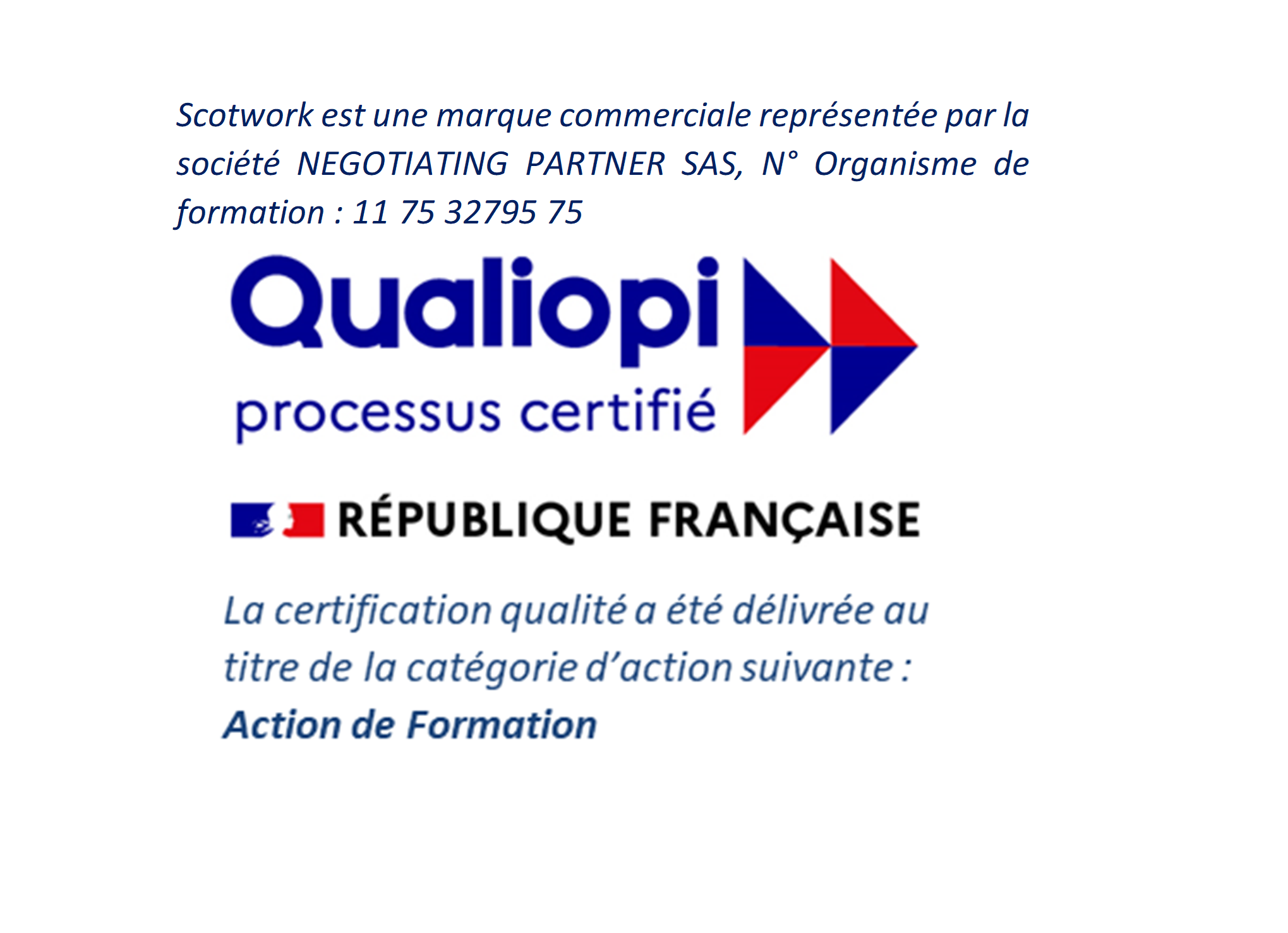 QUALIOPI Negotiating Partner